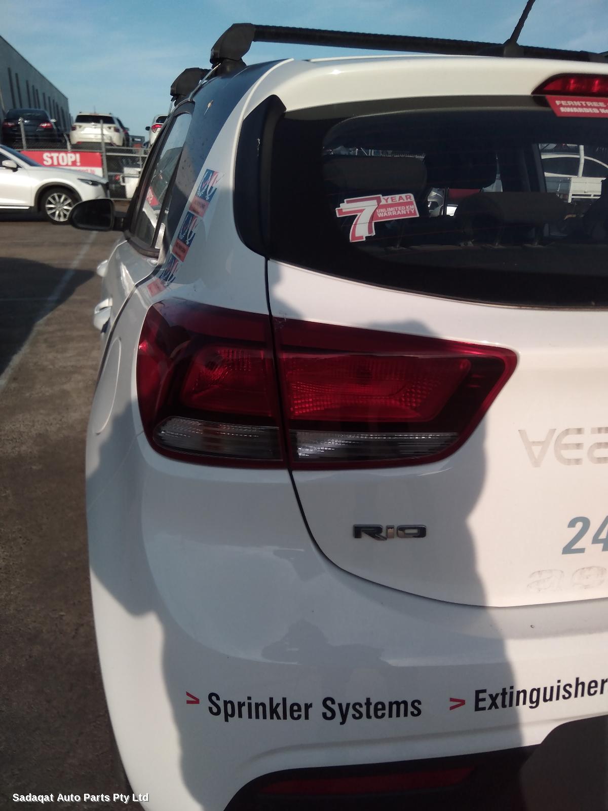 Kia Rio Bootlid/tailgate