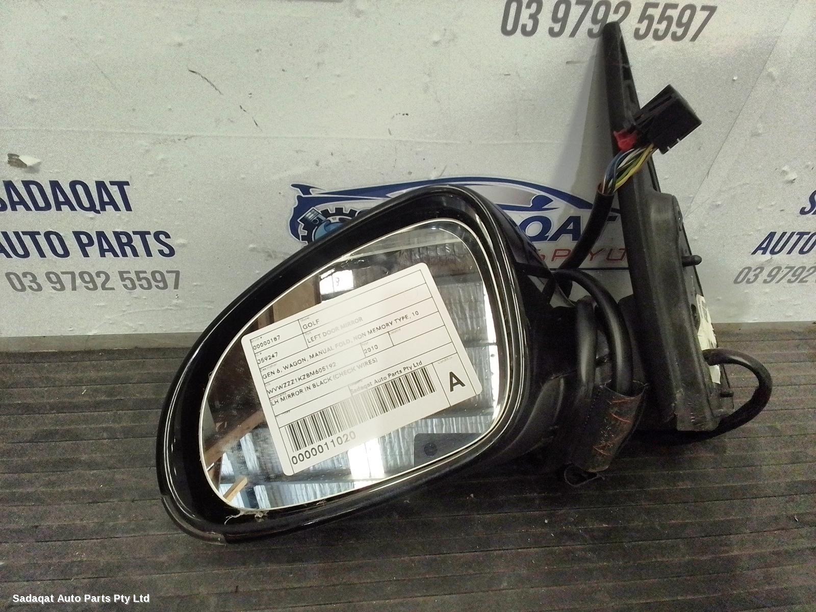 Volkswagen Golf Left Door Mirror