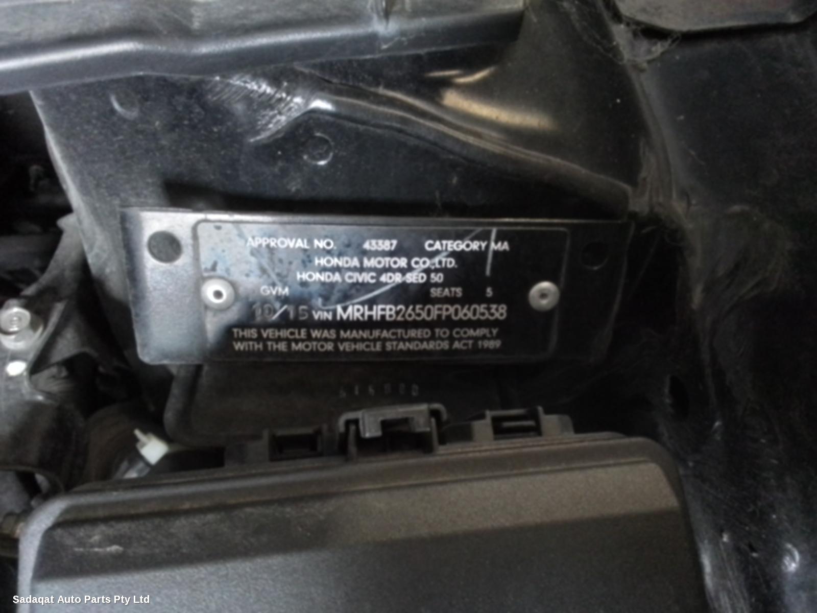 Honda Civic Right Headlamp