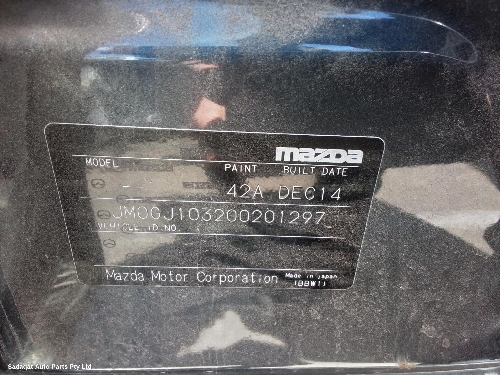 Mazda 6 F/bar Reinforc/brack