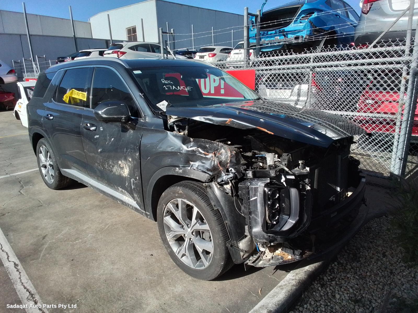 Hyundai Palisade Left Rear 1/4 Door Glass