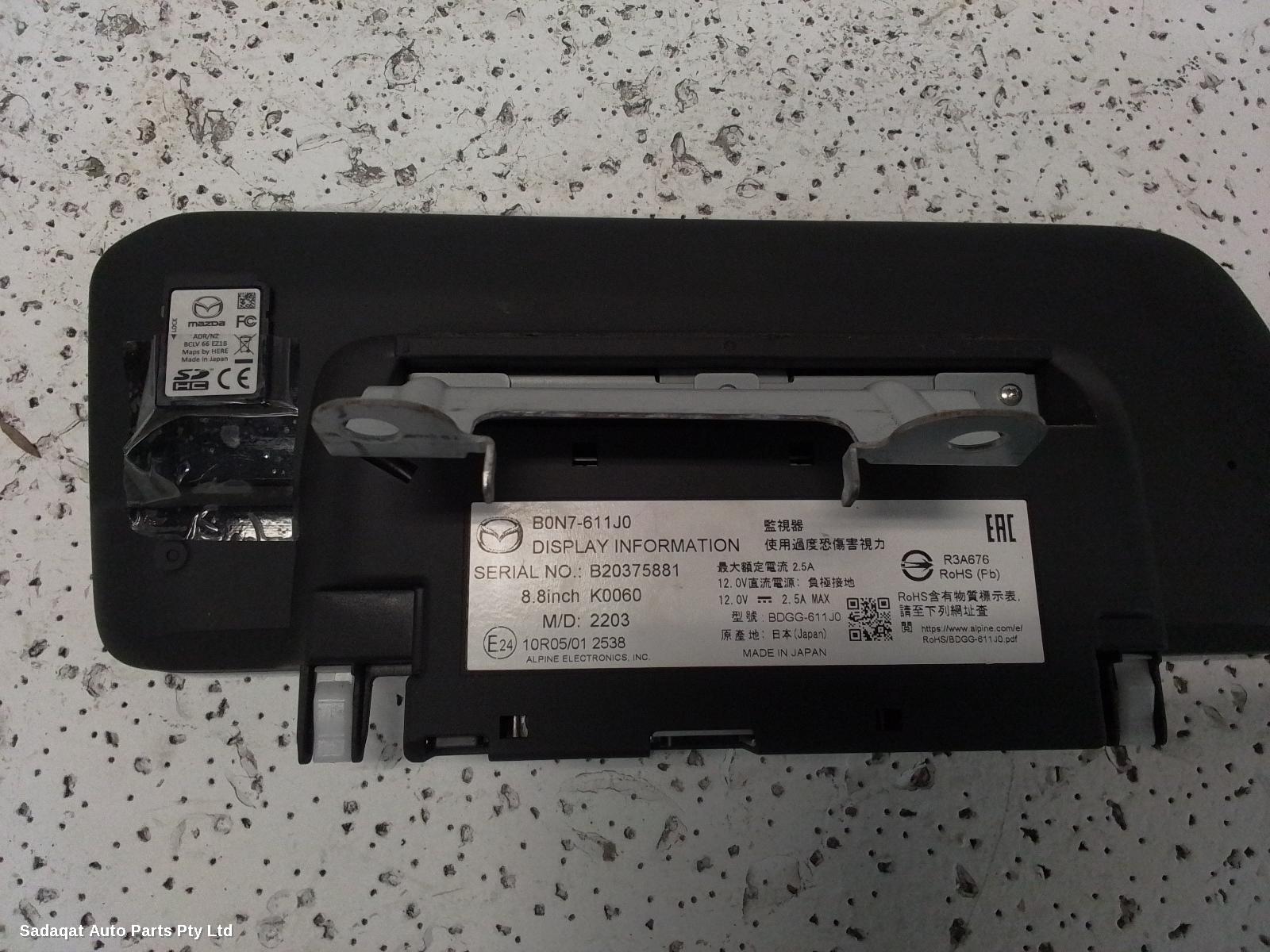 Mazda 3 Radio/cd/dvd/sat/tv