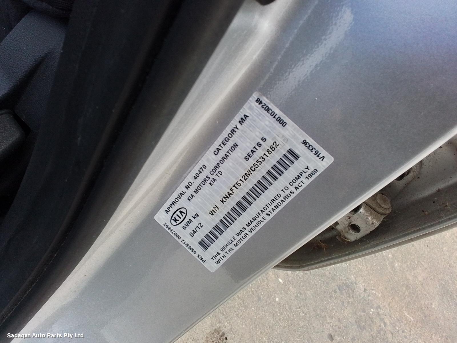 Kia Cerato Rear Bumper