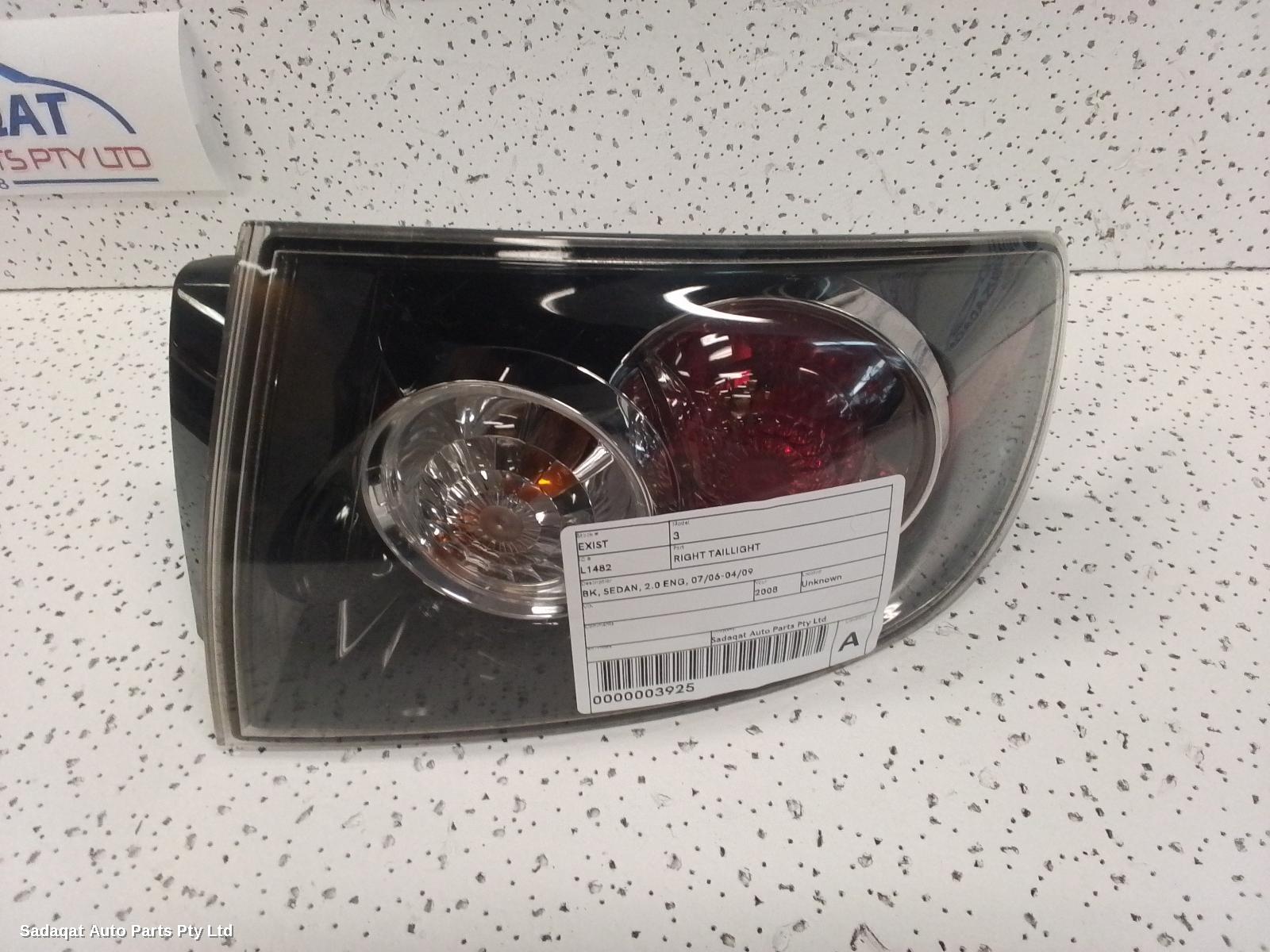 Mazda 3 Right Taillight