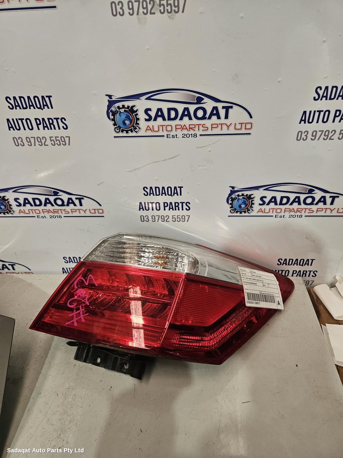 Honda Accord Right Taillight