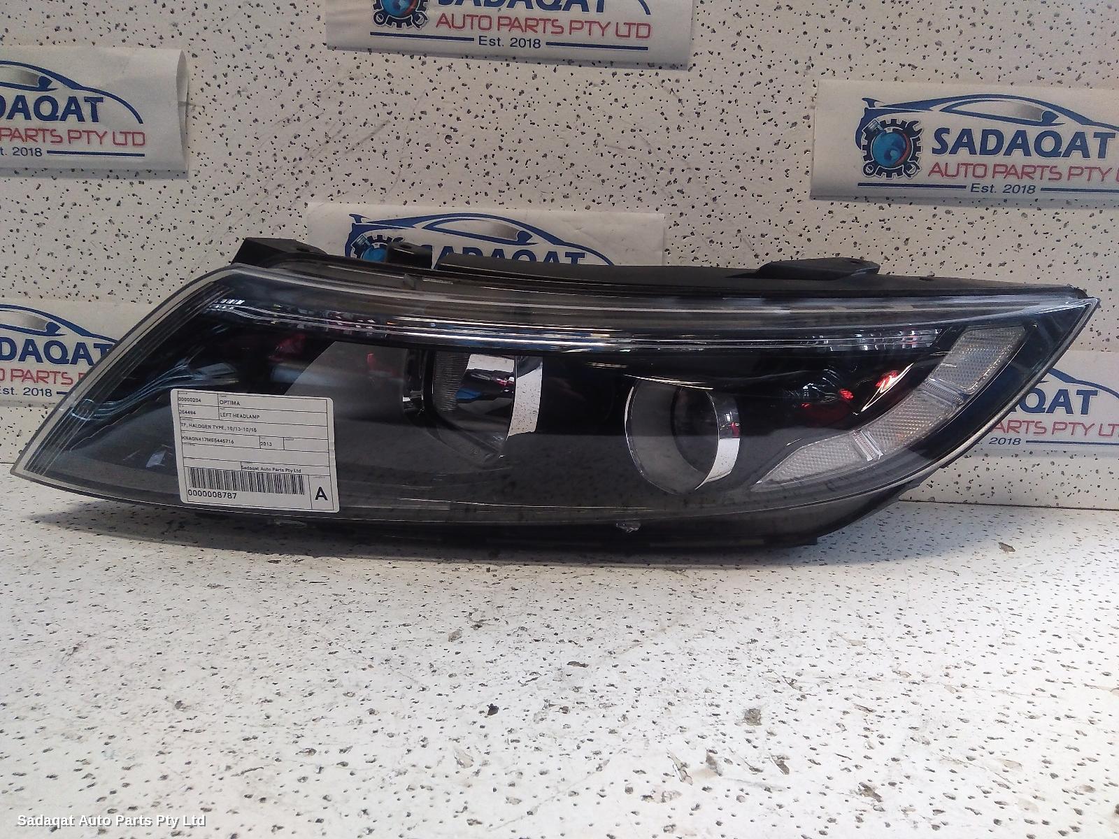 Kia Optima Left Headlamp