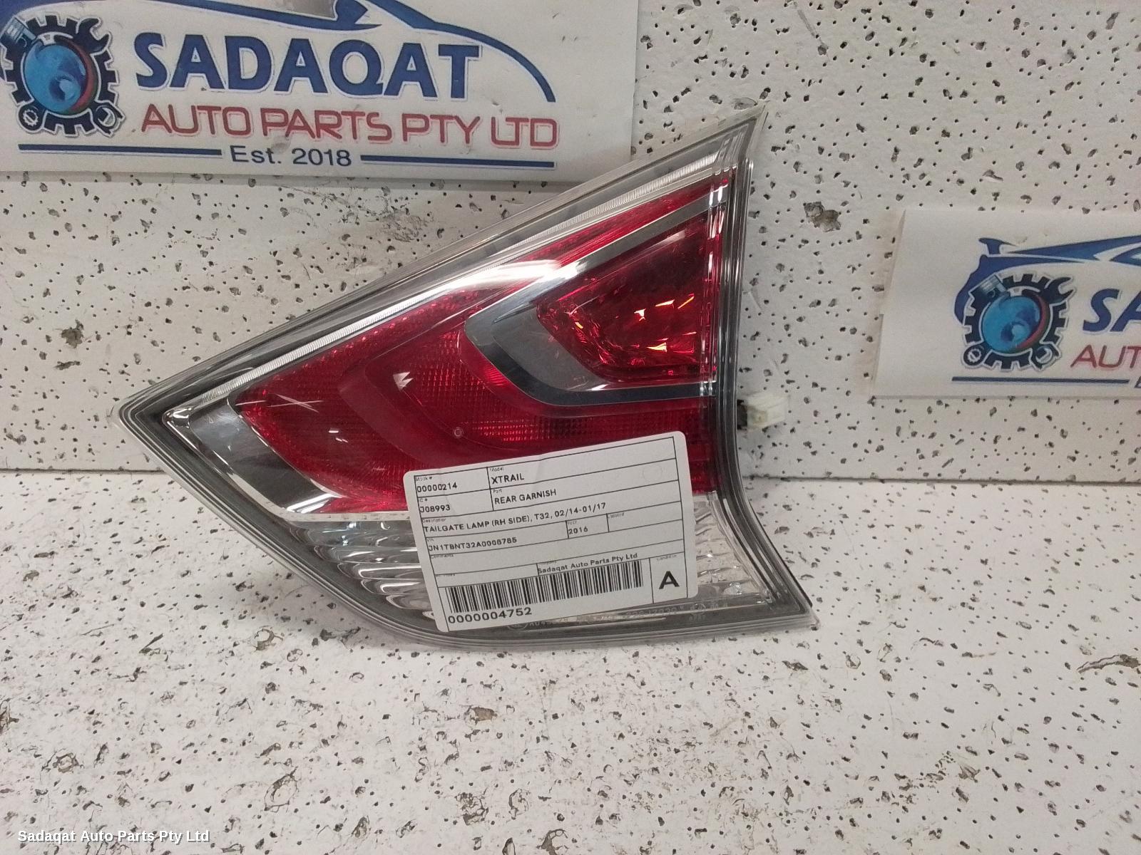 Nissan Xtrail Rear Garnish