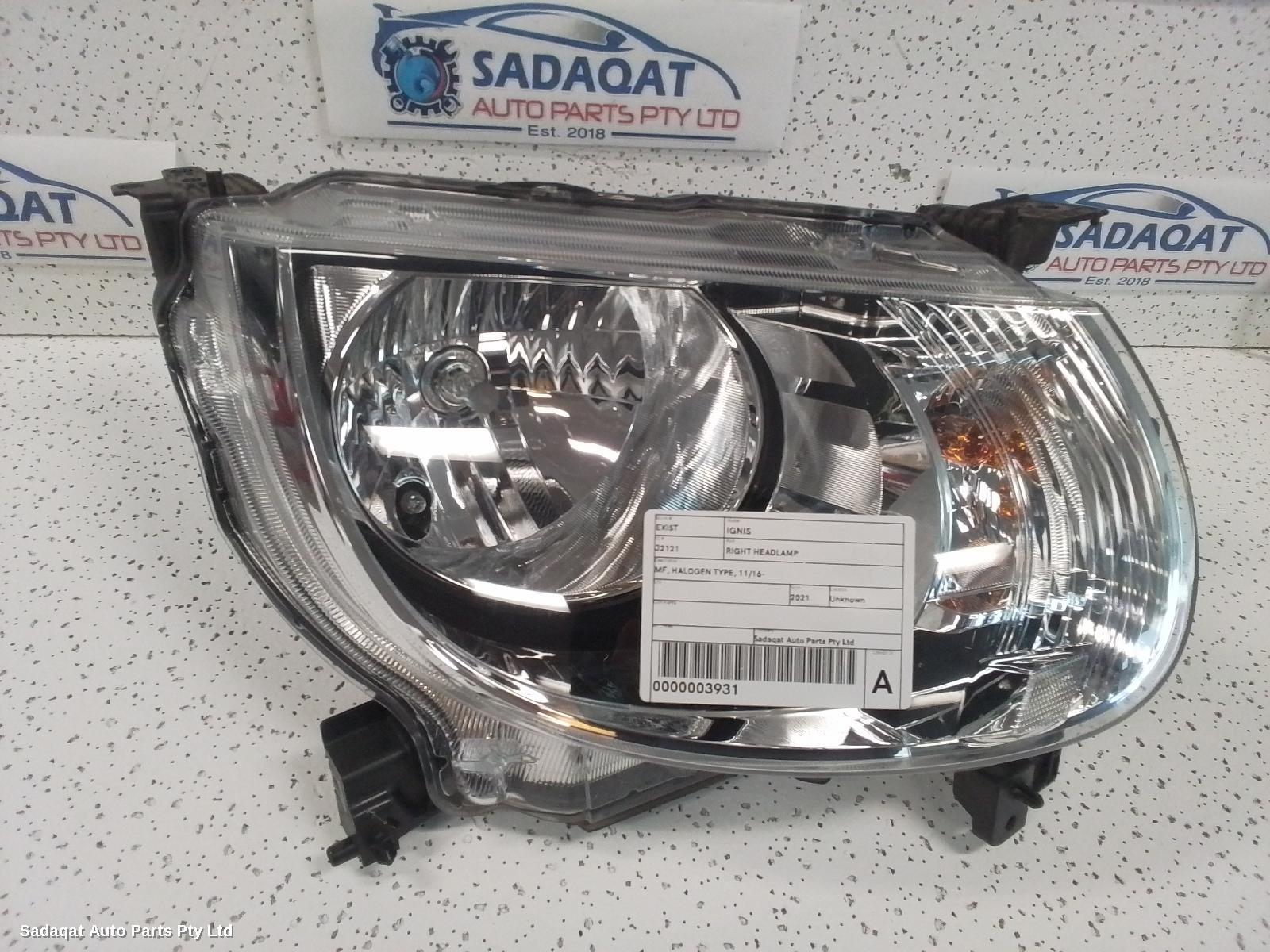 Suzuki Ignis Right Headlamp