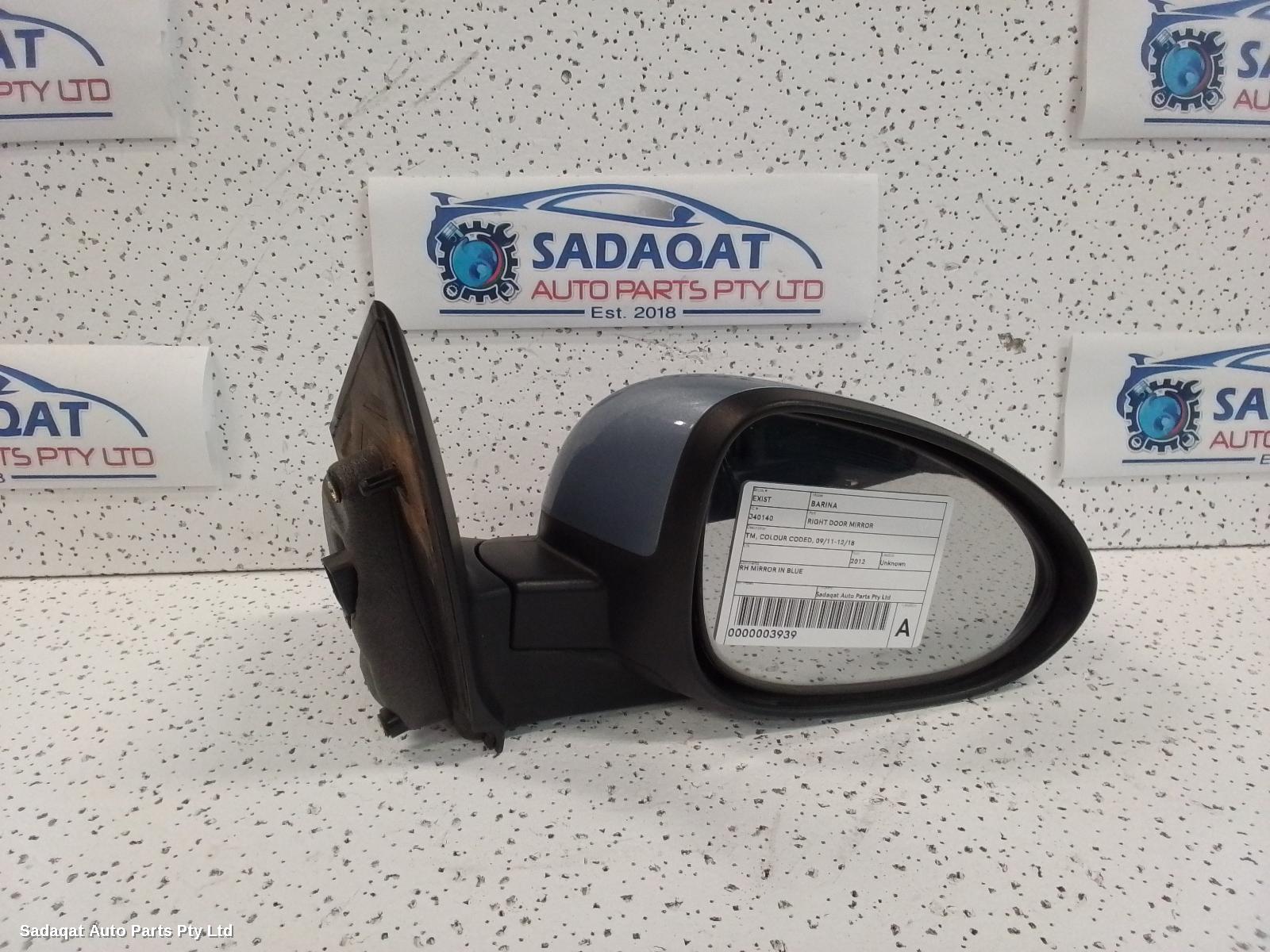 Holden Barina Right Door Mirror