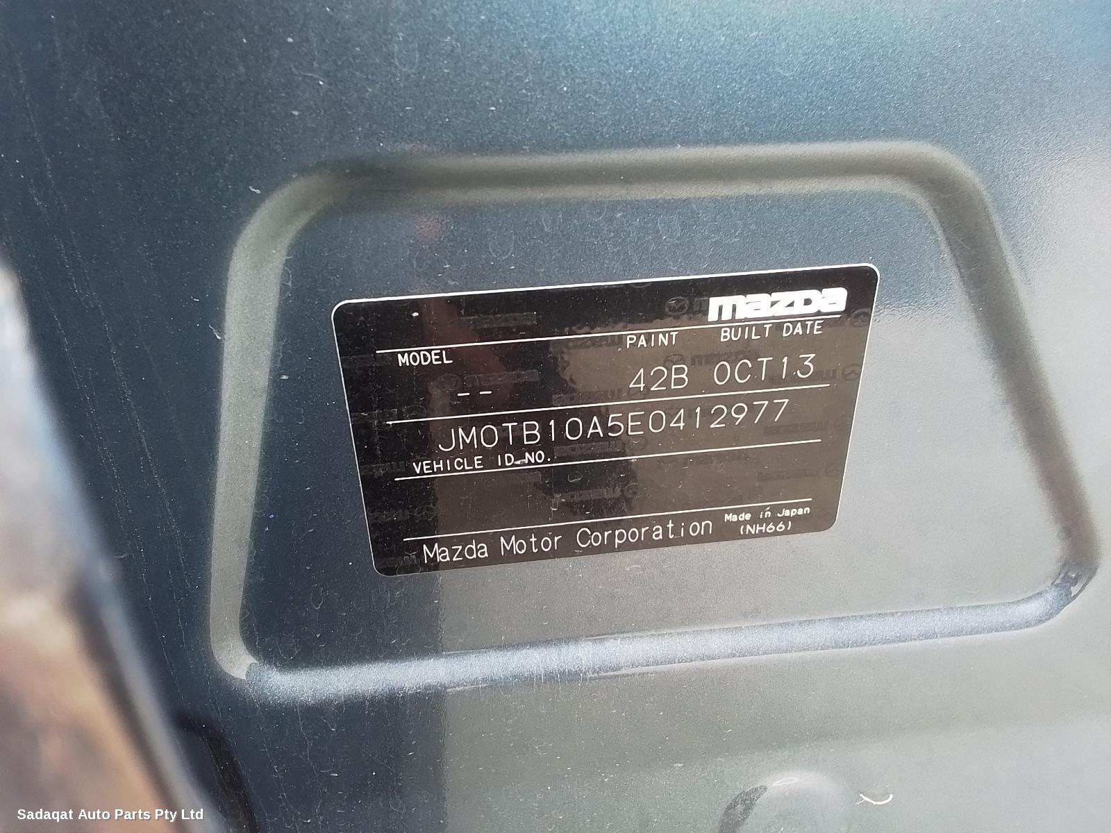 Mazda Cx9 Left Front Door Window