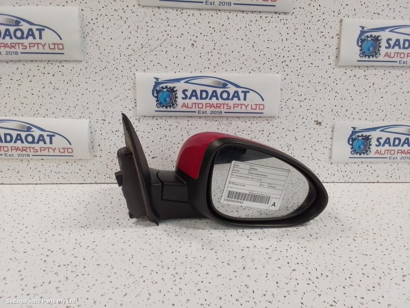 Holden Barina Right Door Mirror