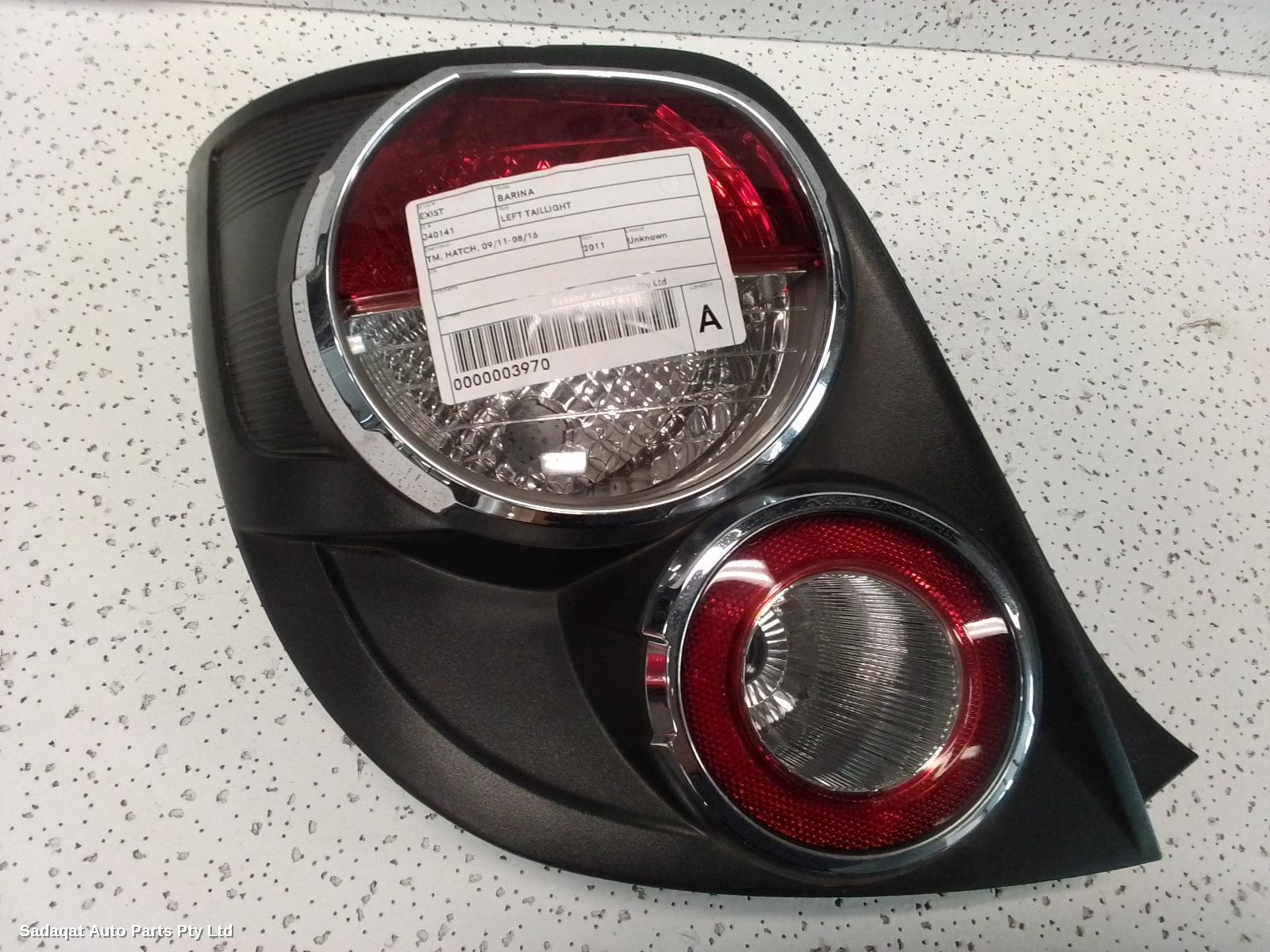 Holden Barina Left Taillight