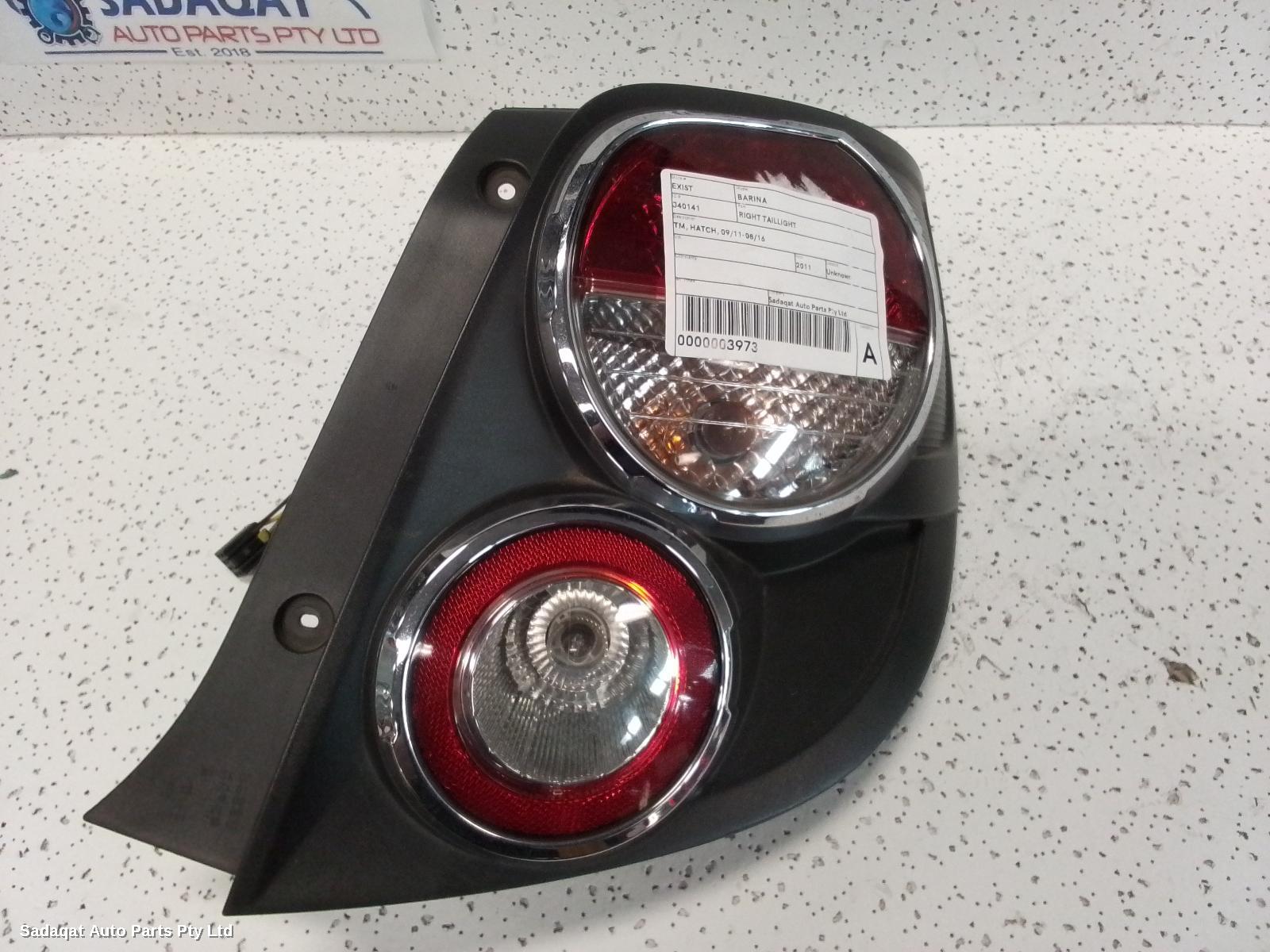 Holden Barina Right Taillight