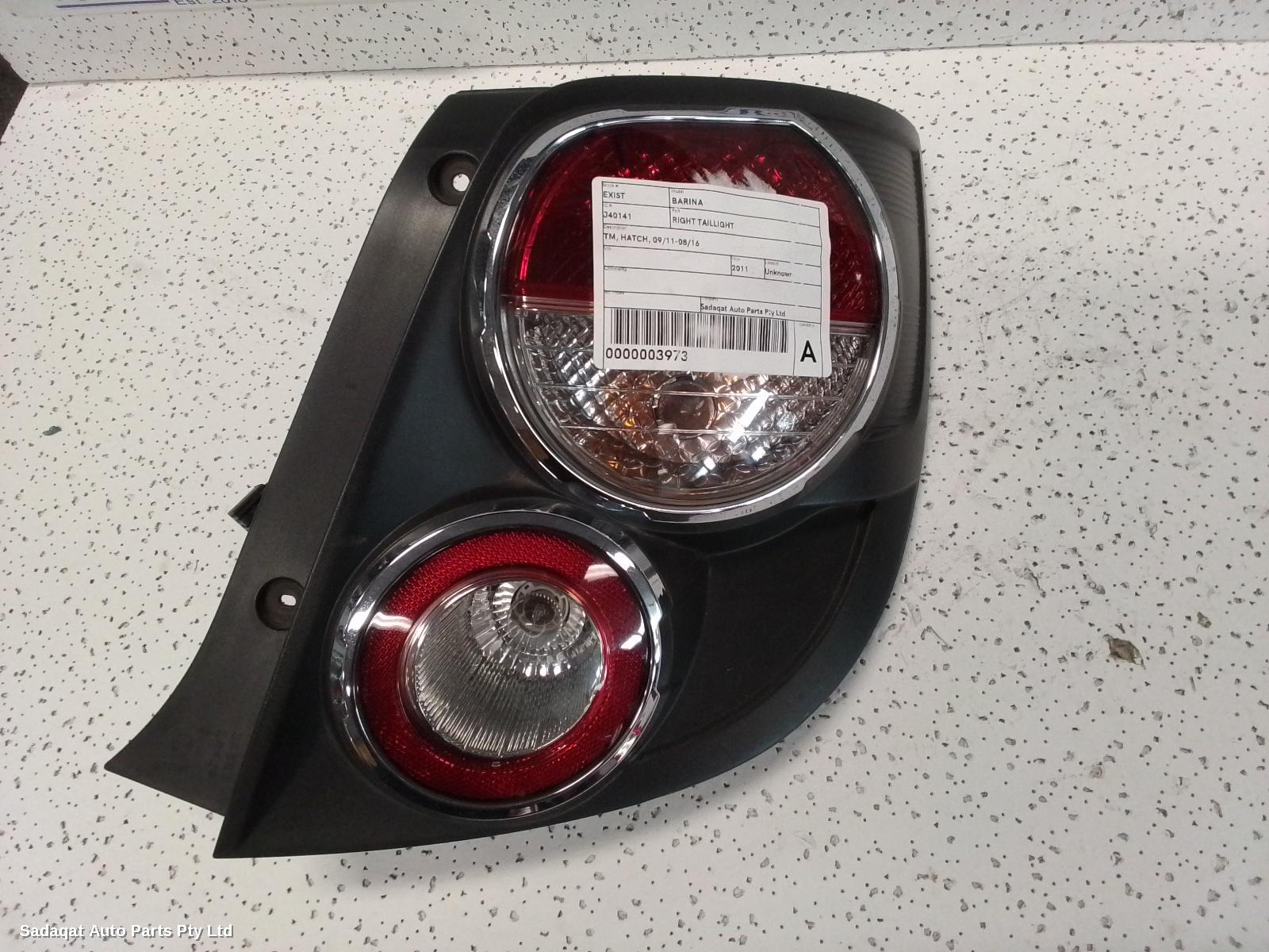 Holden Barina Right Taillight