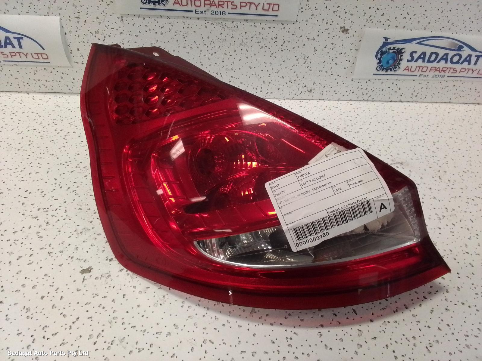 Ford Fiesta Left Taillight