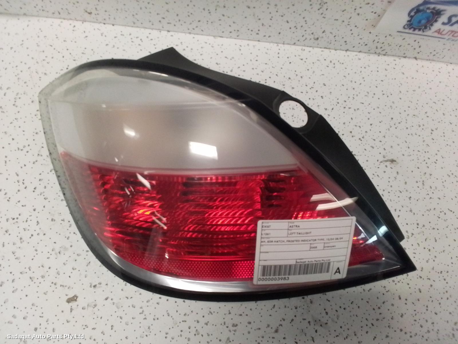 Holden Astra Left Taillight