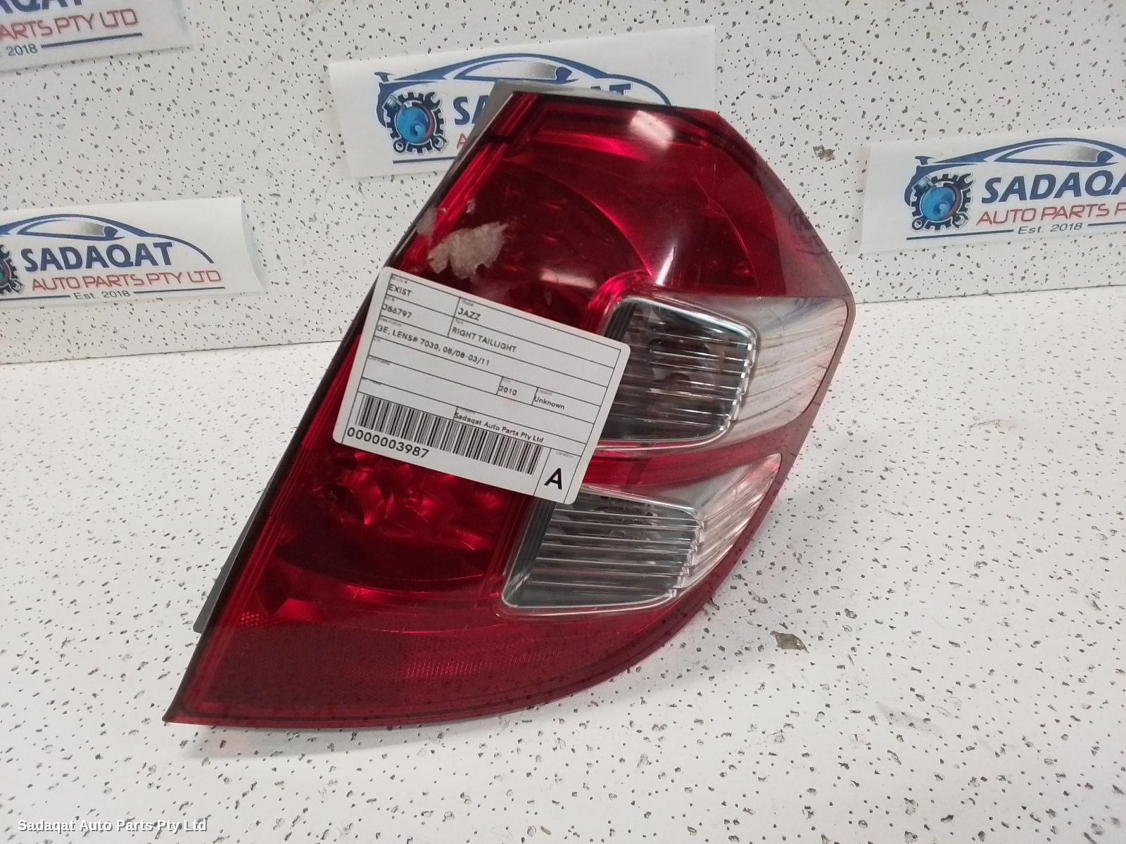 Honda Jazz Right Taillight