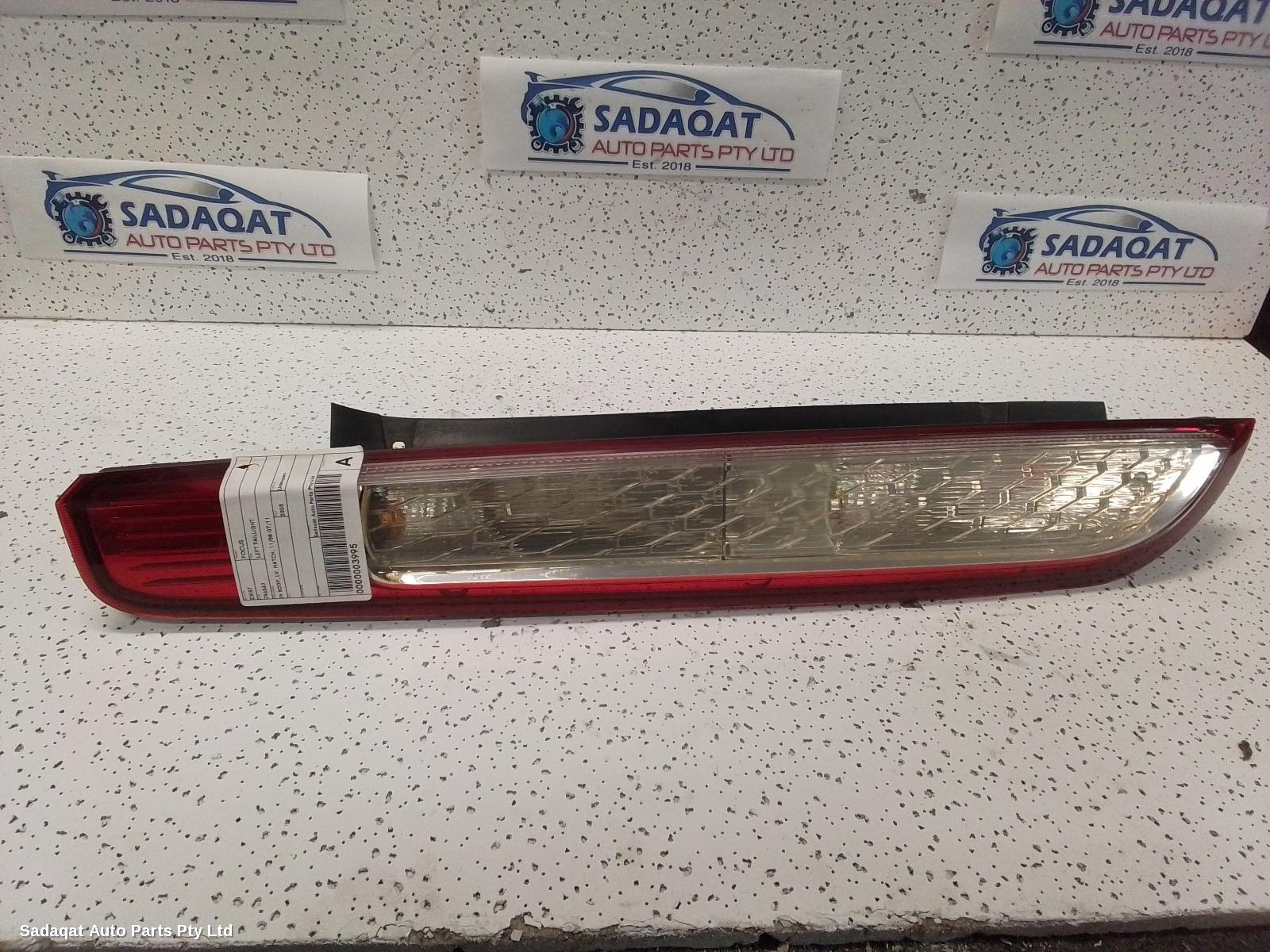 Ford Focus Left Taillight