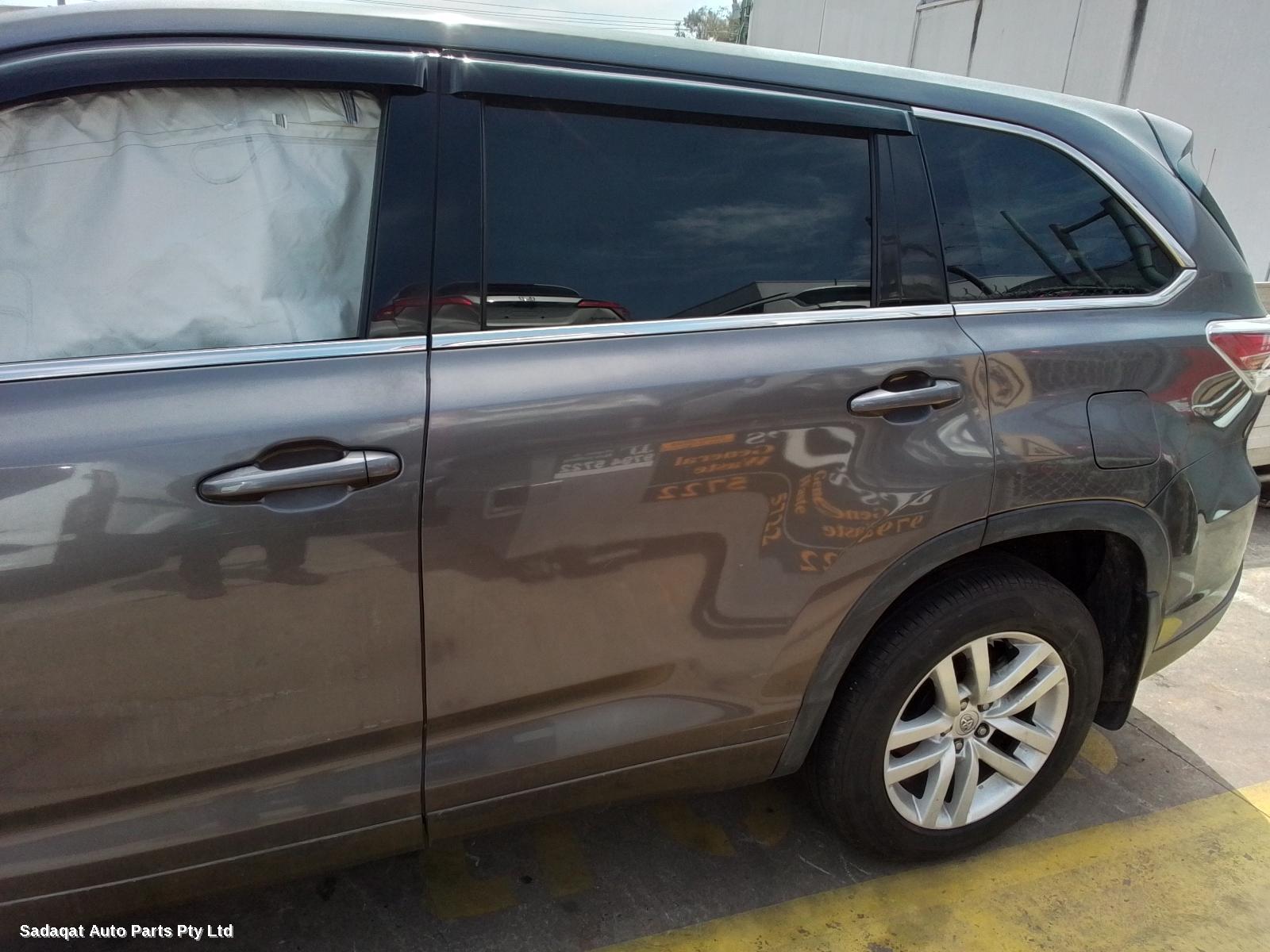 Toyota Kluger Left Front Door Window