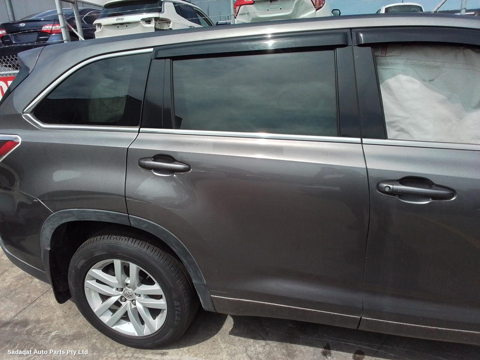 Toyota Kluger Left Front Door Window