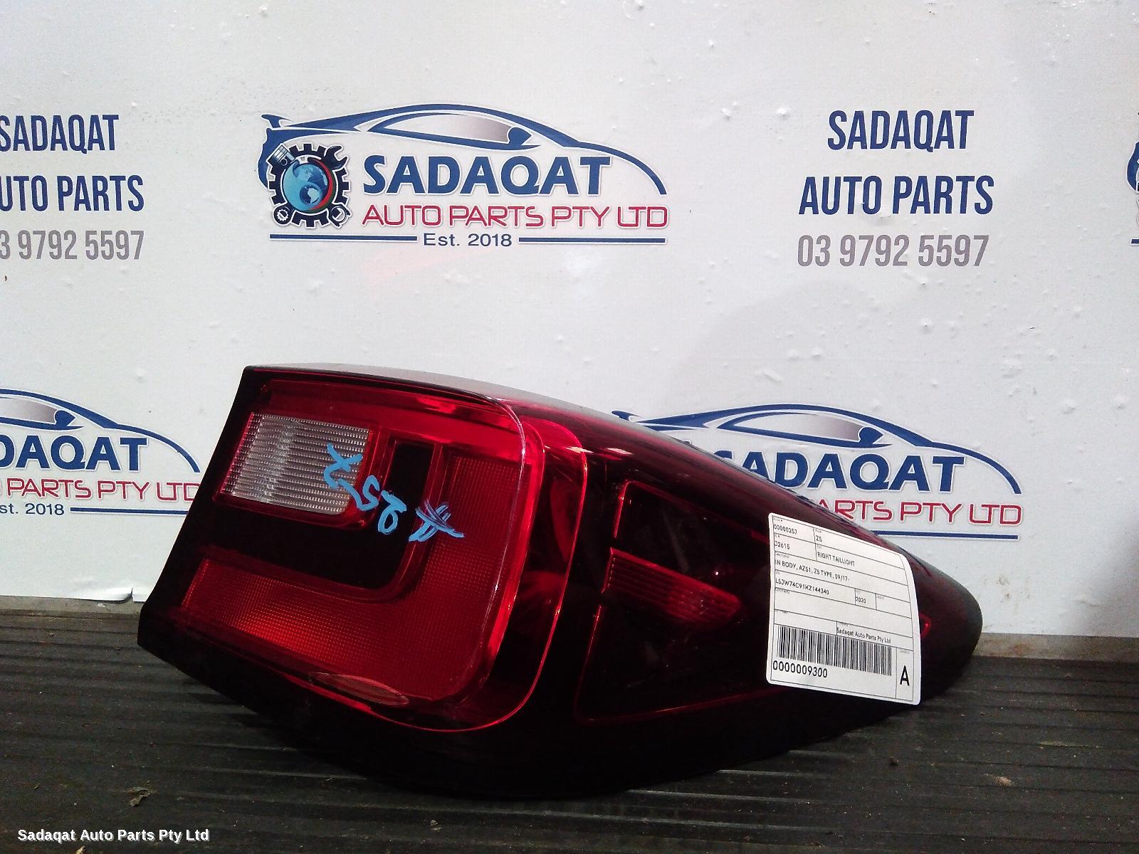 Mg Zs Right Taillight