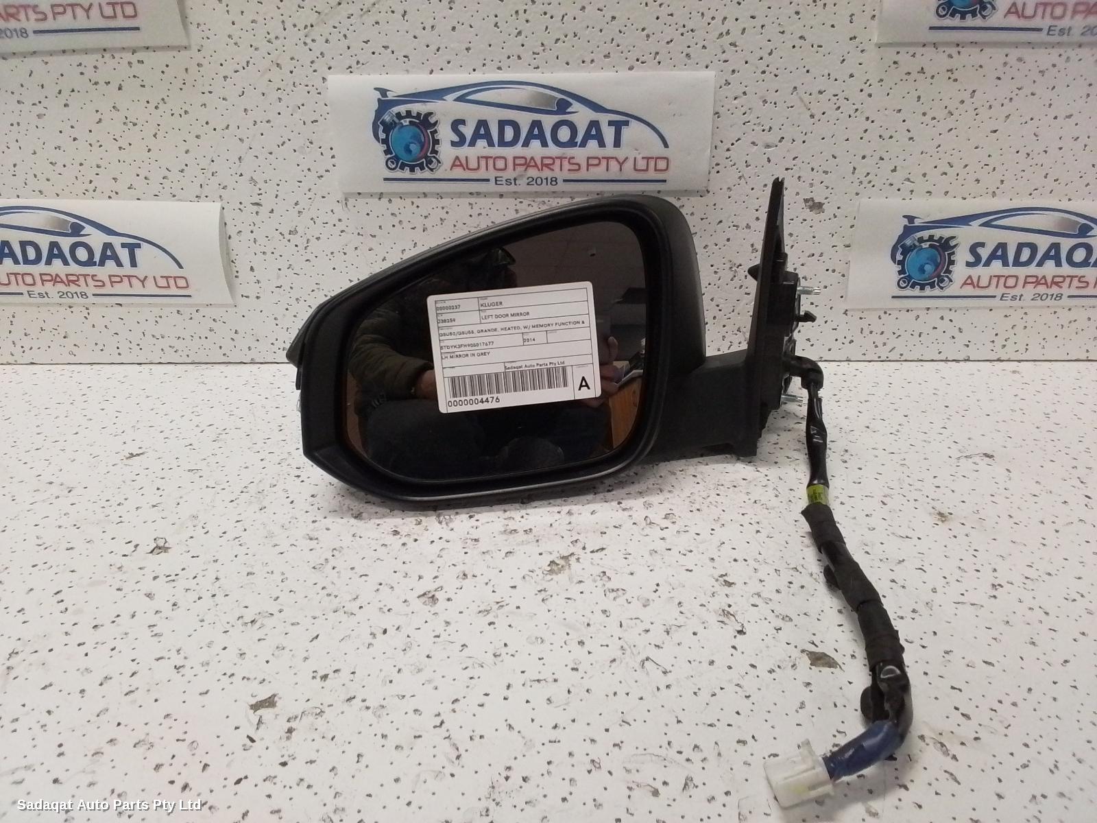 Toyota Kluger Left Door Mirror