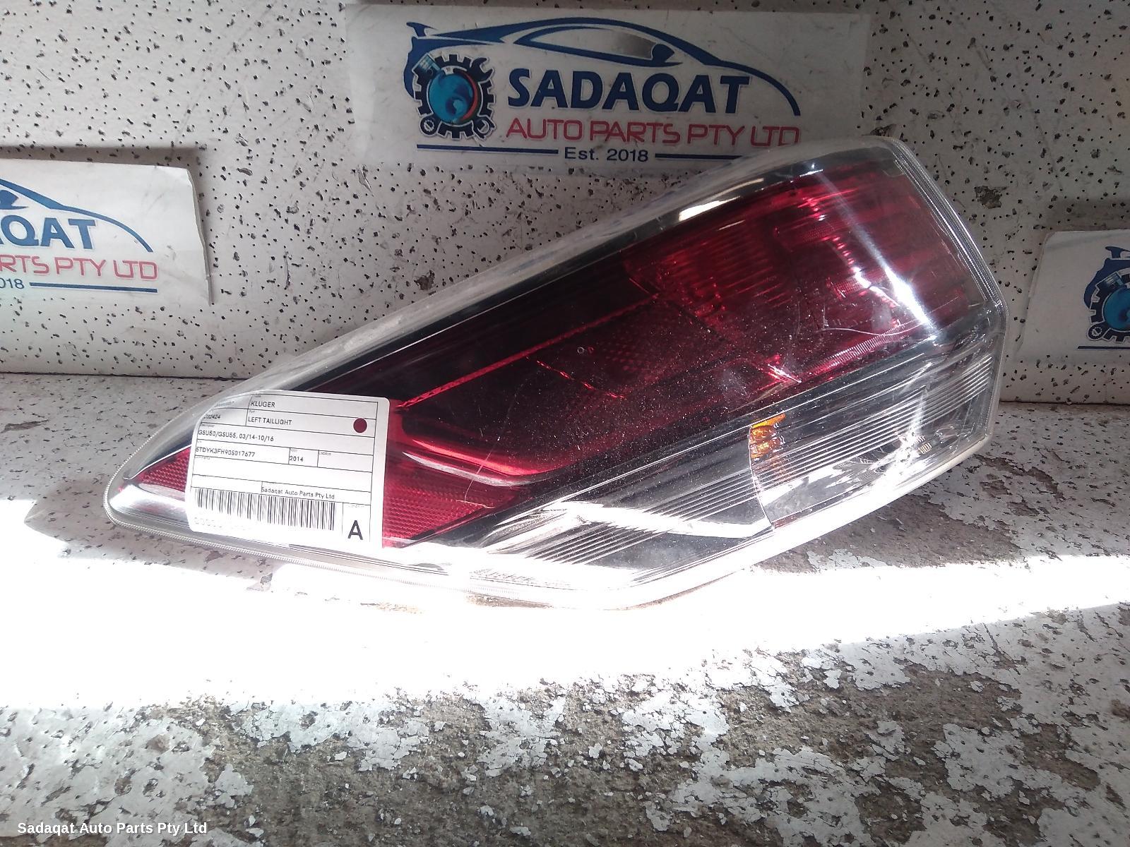 Toyota Kluger Left Taillight