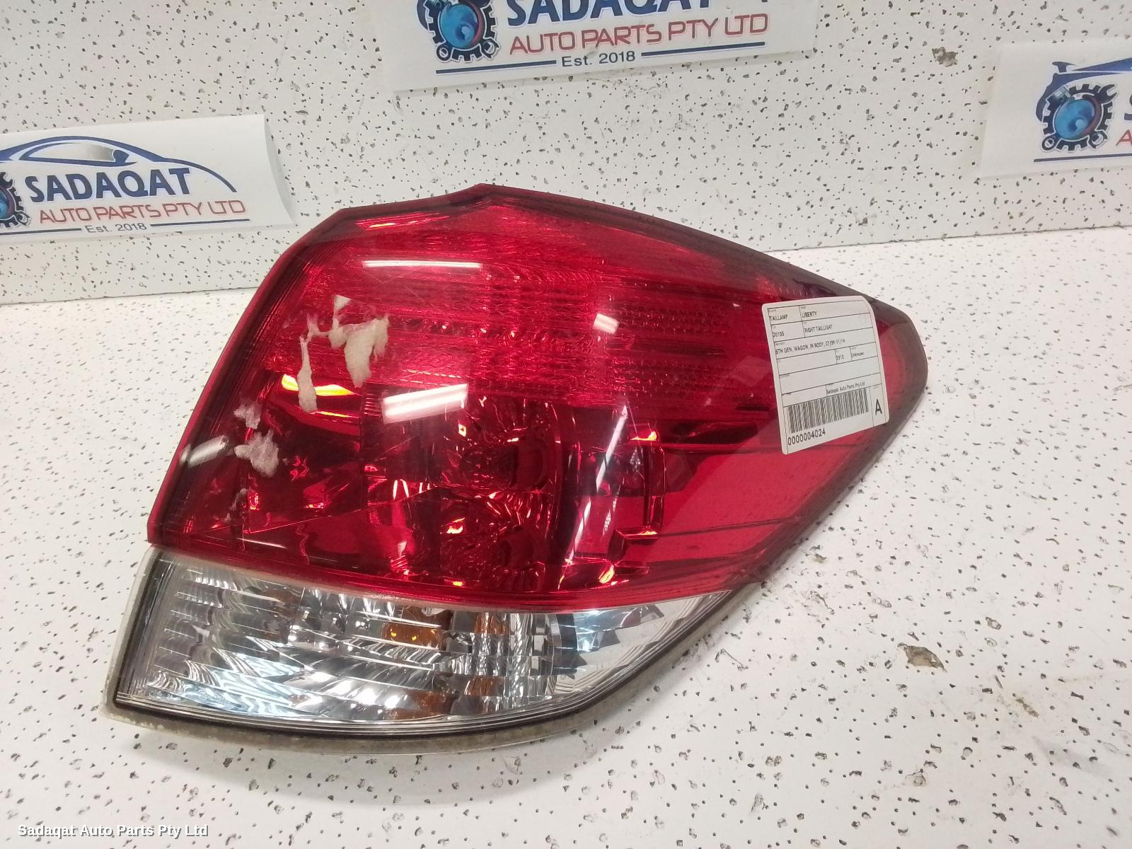 Subaru Liberty Right Taillight