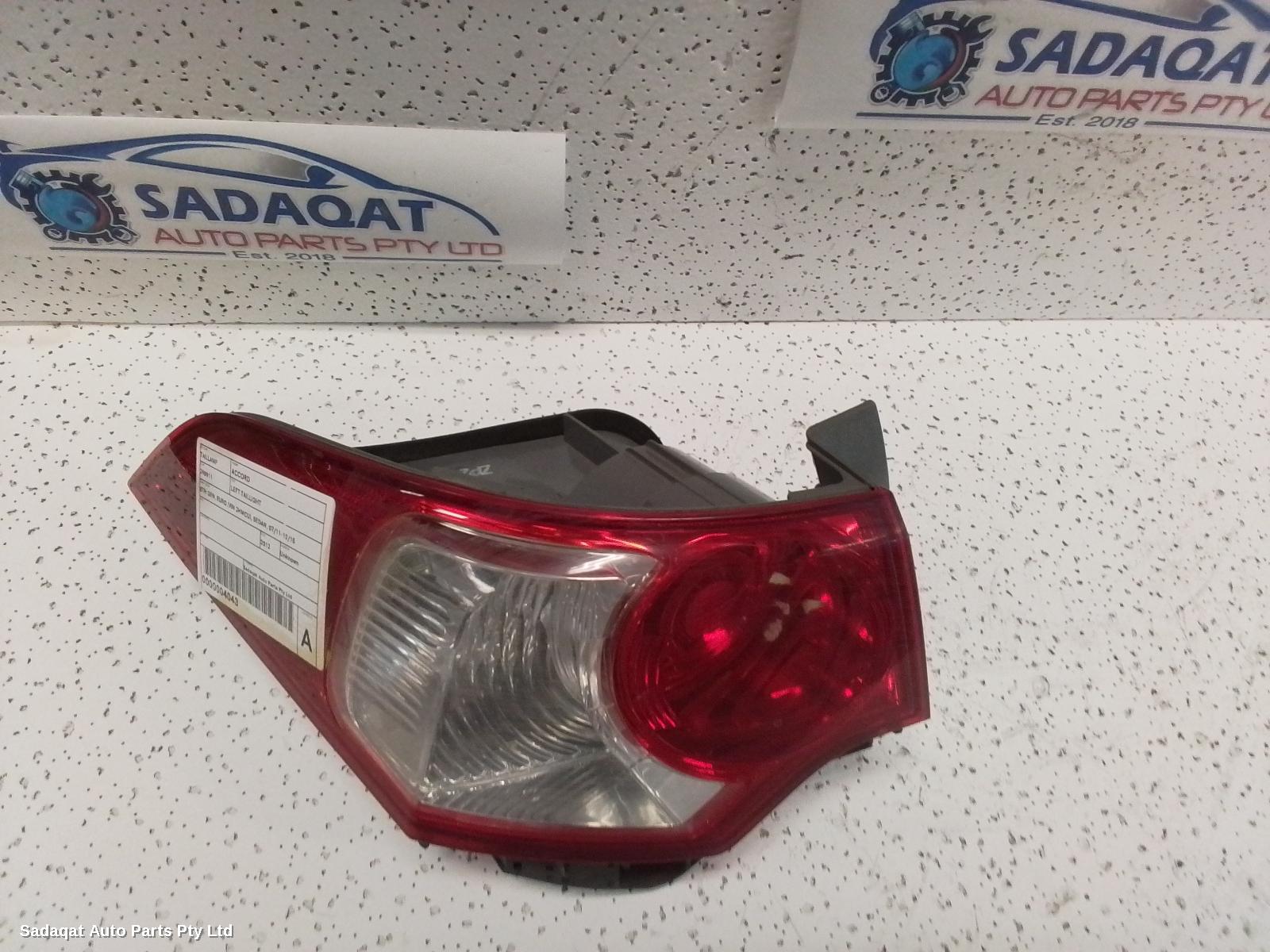 Honda Accord Left Taillight