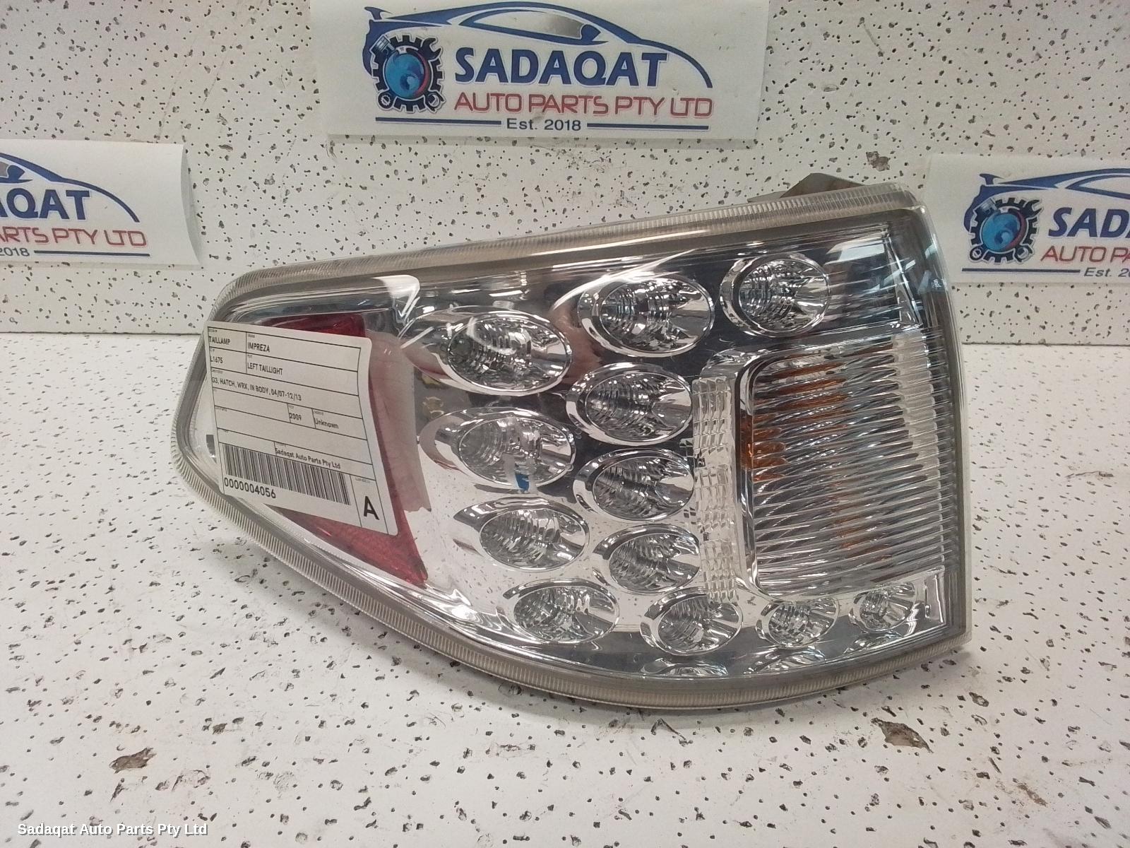 Subaru Impreza Left Taillight