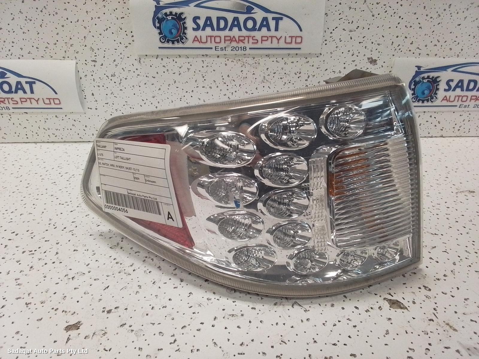 Subaru Impreza Left Taillight