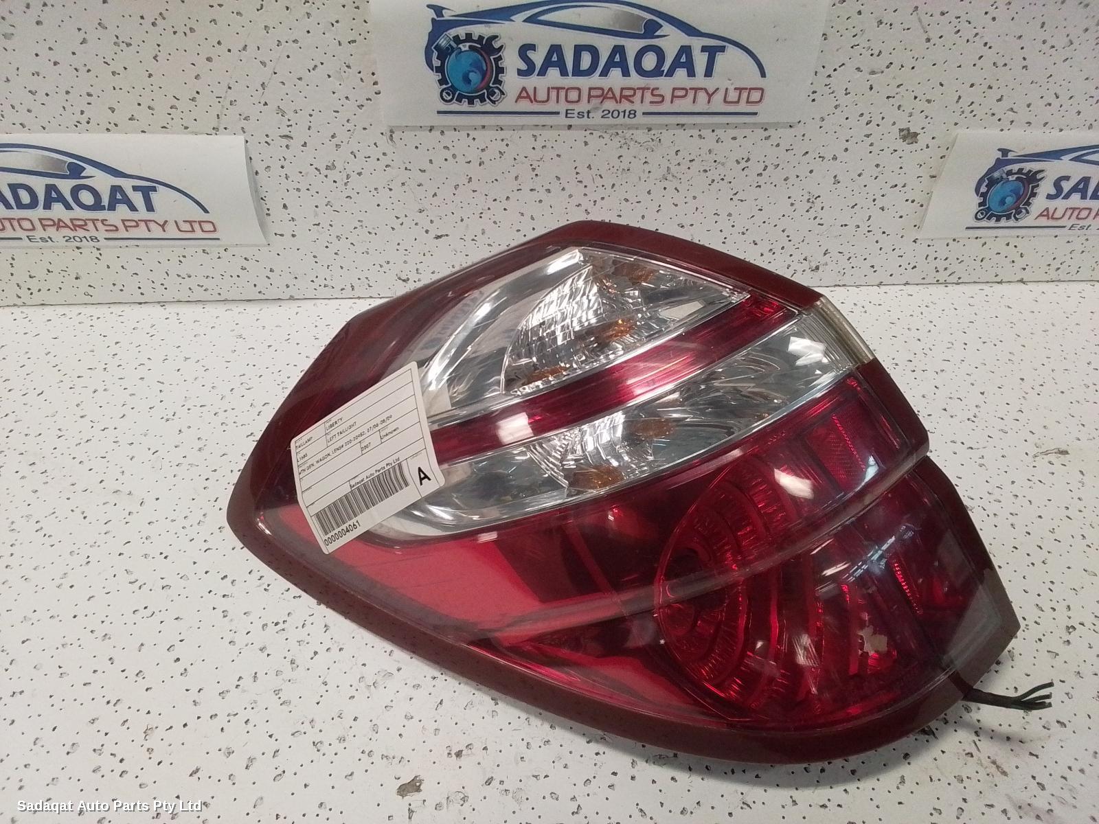 Subaru Liberty Left Taillight