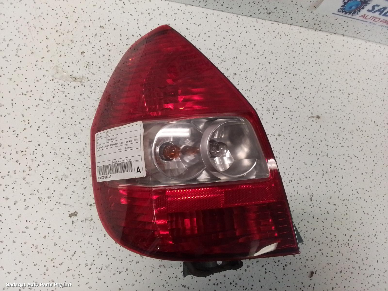 Honda Jazz Left Taillight