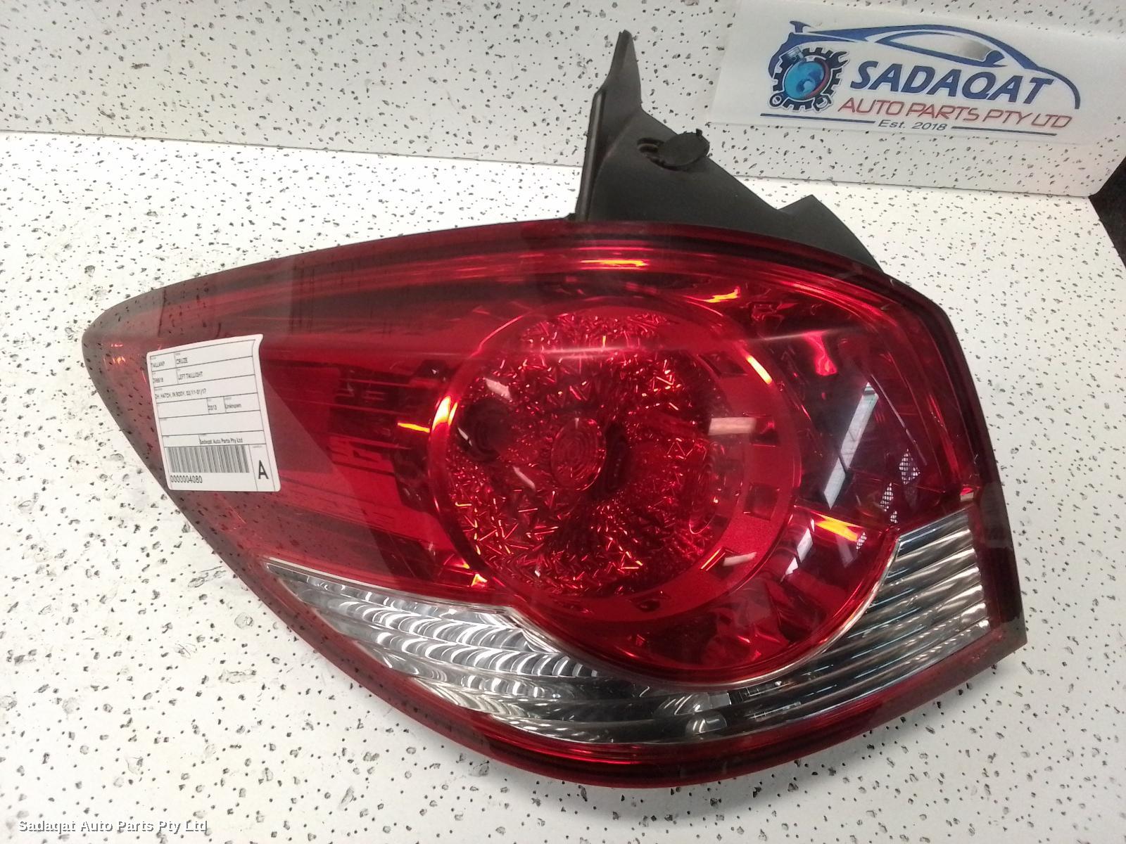 Holden Cruze Left Taillight