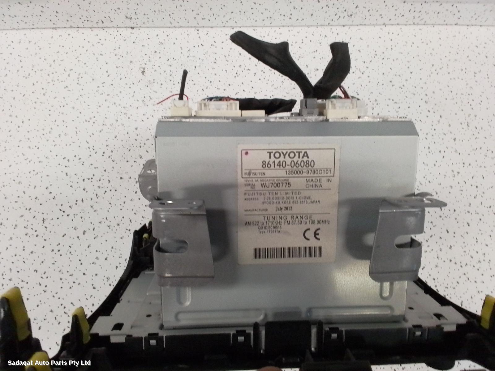 Toyota Camry Radio/cd/dvd/sat/tv