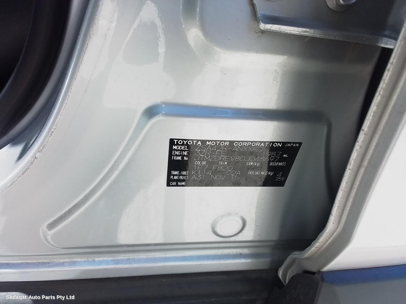 Toyota Rav4 Right Door Mirror