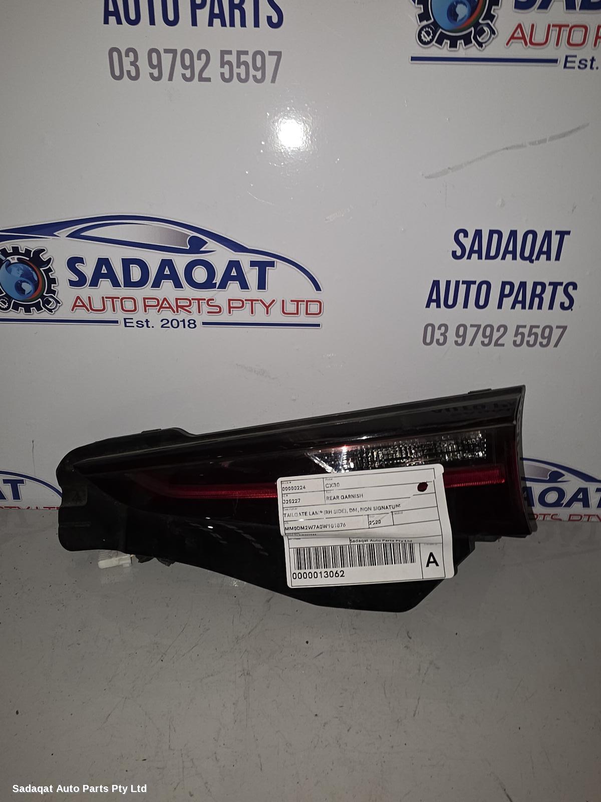 Mazda Cx30 Rear Garnish