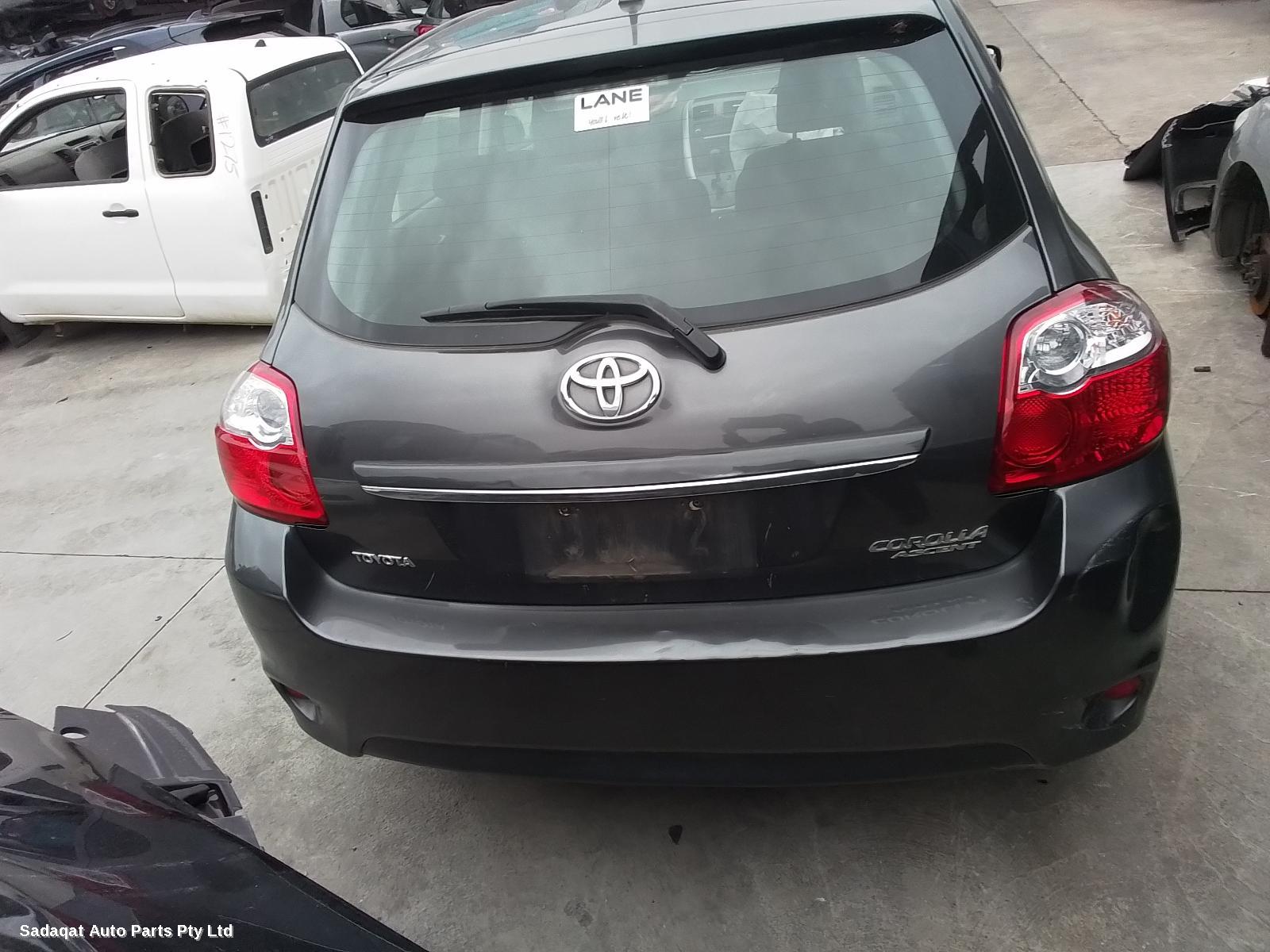 Toyota Corolla Bootlid/tailgate