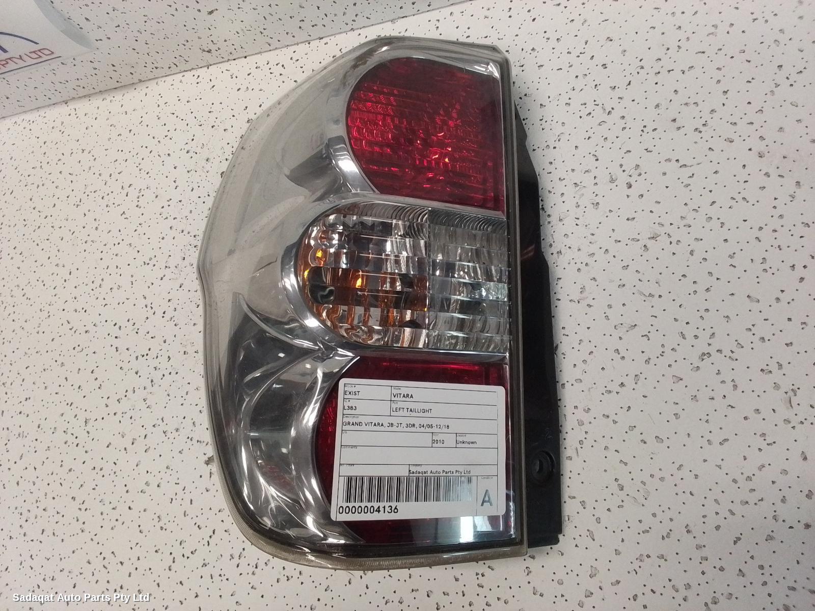 Suzuki Vitara Left Taillight