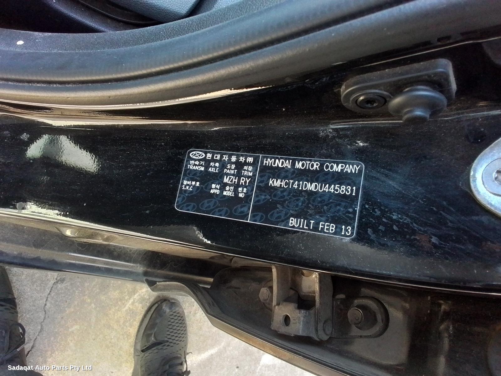 Hyundai Accent Bootlid/tailgate