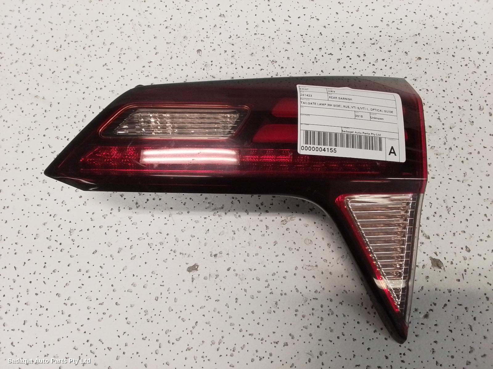 Honda Hrv Rear Garnish