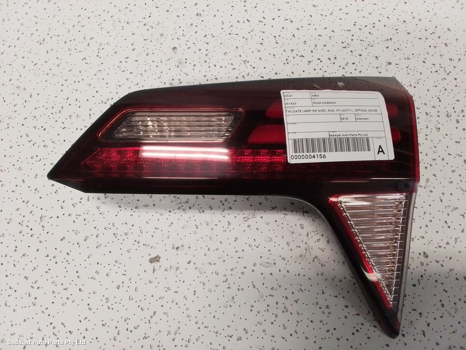 Honda Hrv Rear Garnish