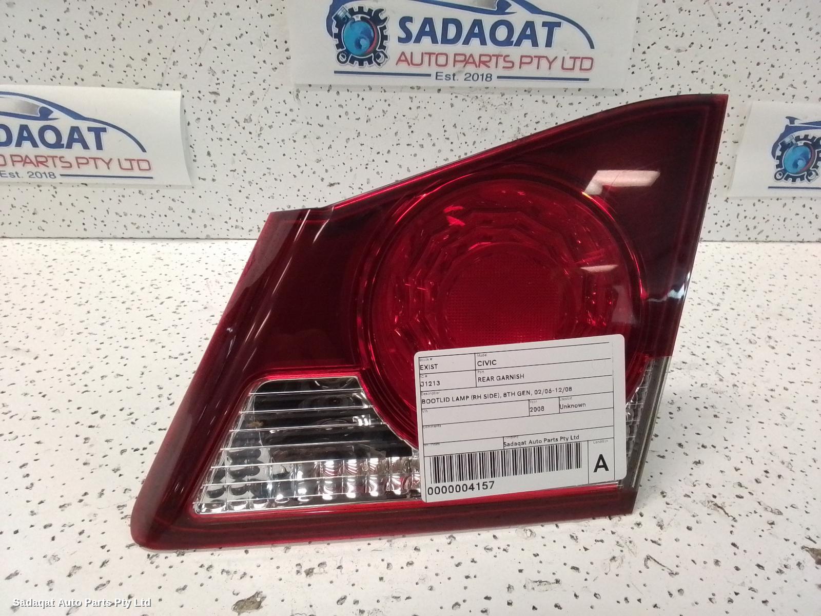 Honda Civic Rear Garnish