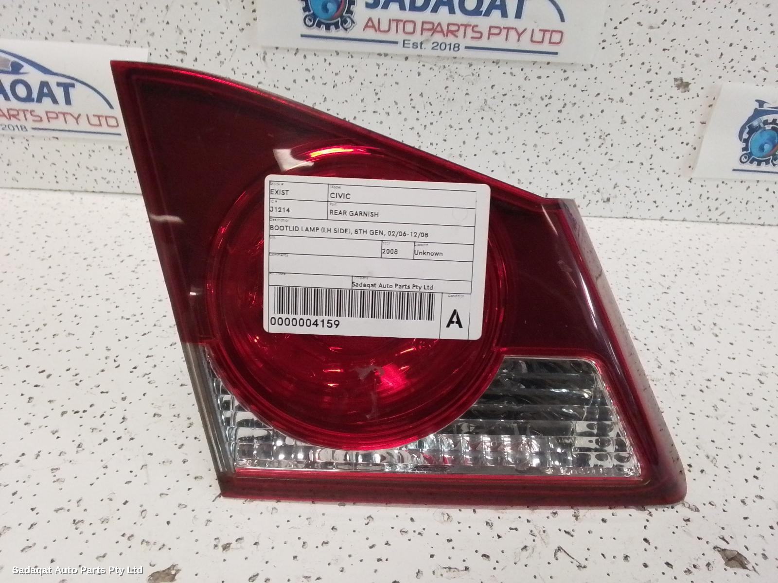 Honda Civic Rear Garnish