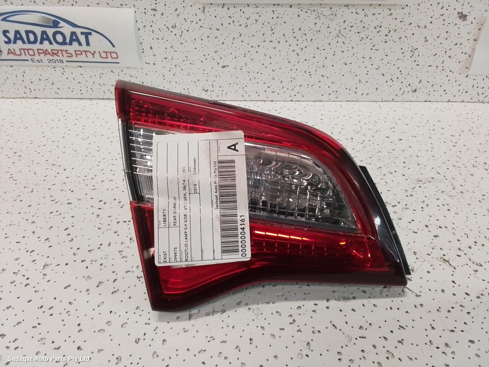 Subaru Liberty Rear Garnish