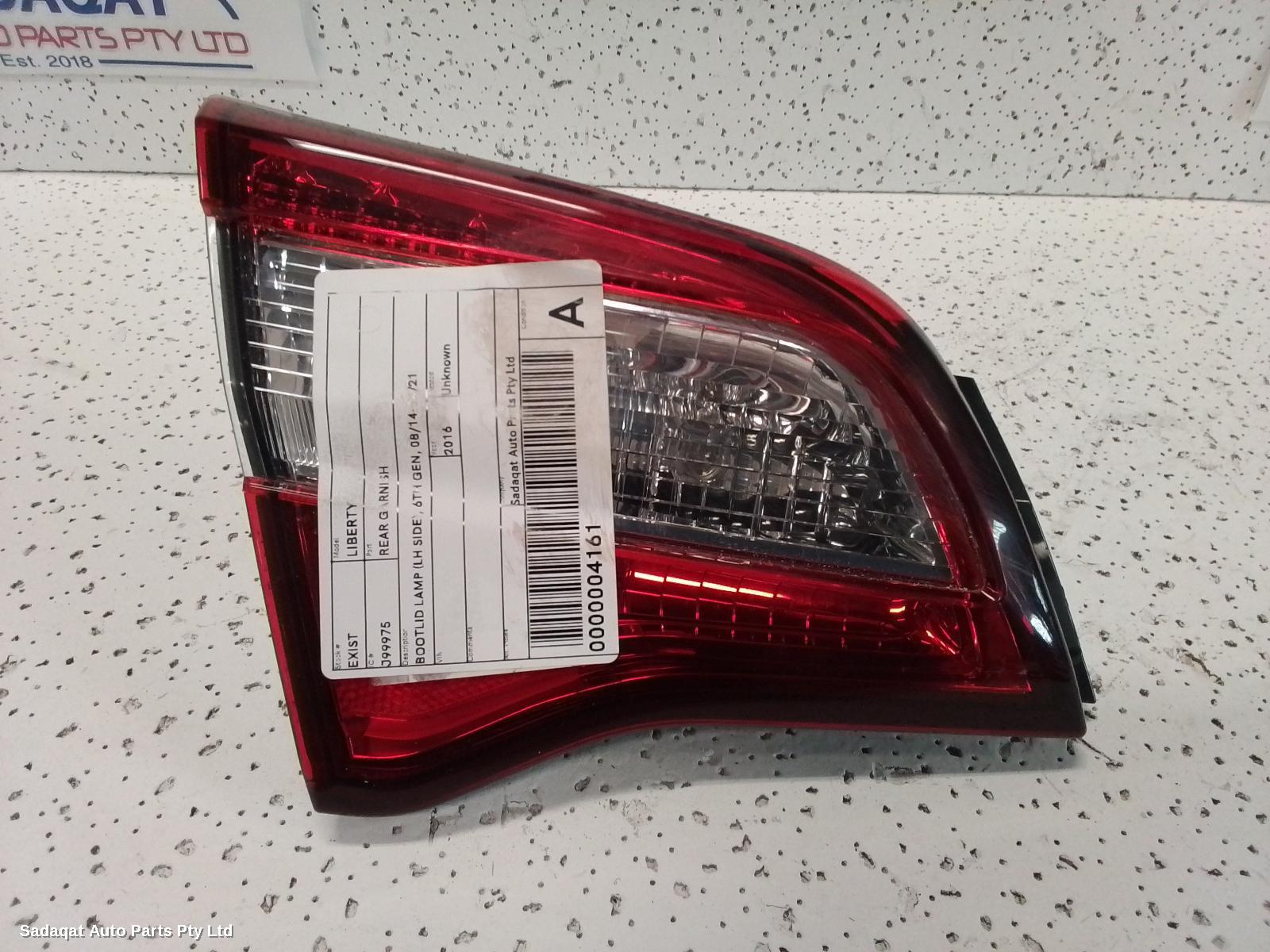 Subaru Liberty Rear Garnish