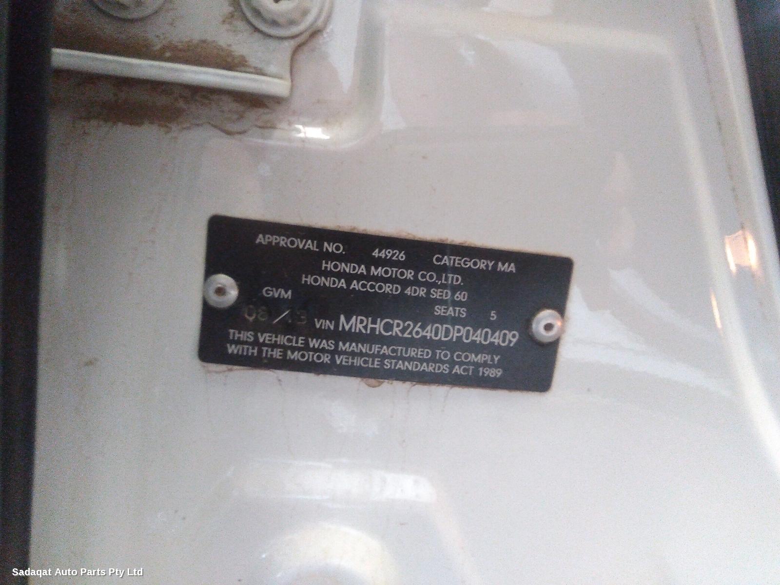 Honda Accord Left Door Mirror