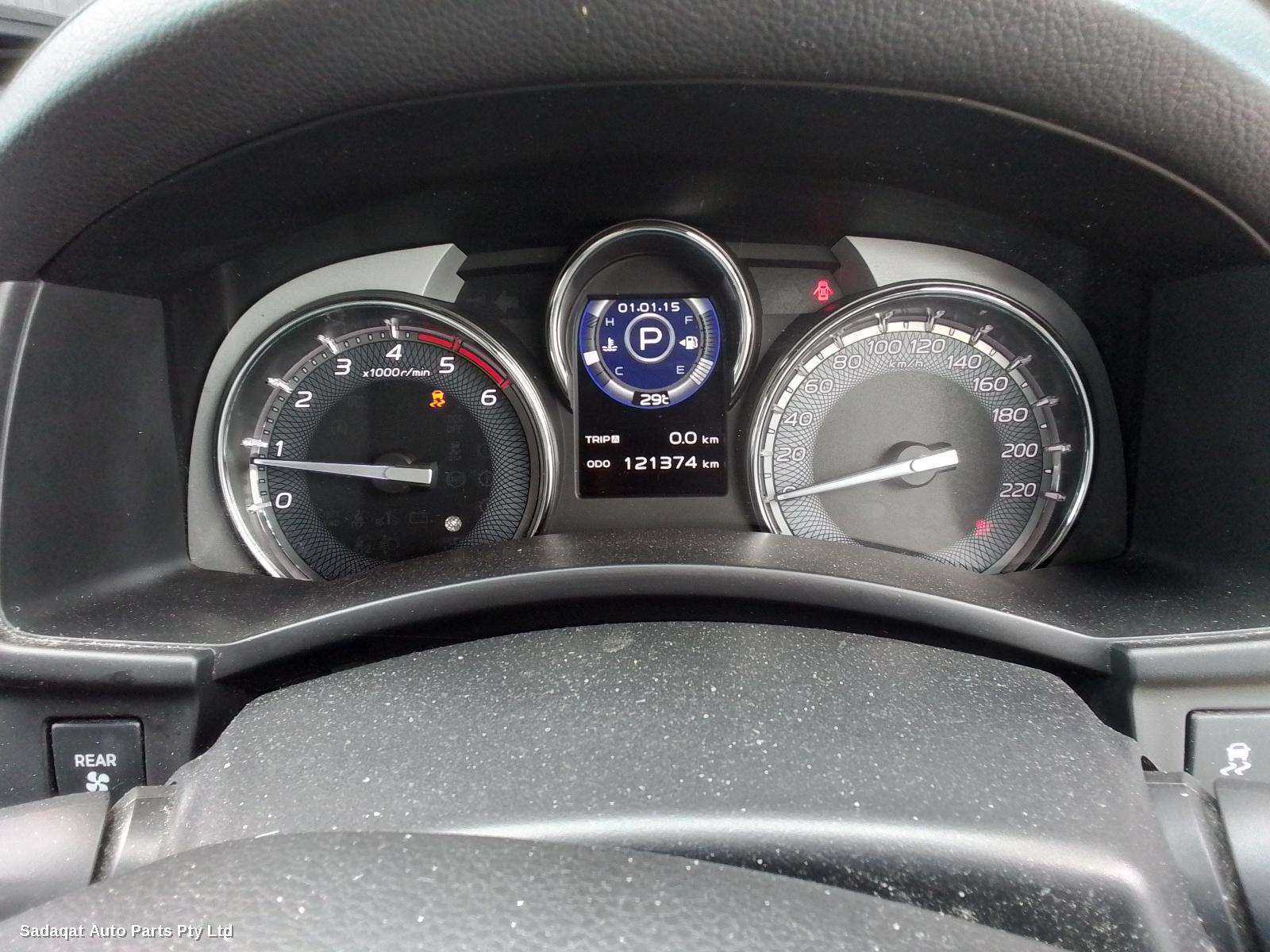 Isuzu Mu-x Instrument Cluster
