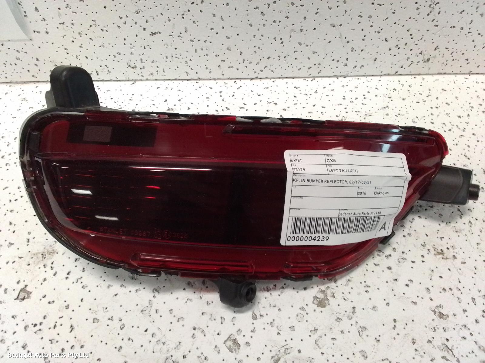 Mazda Cx5 Left Taillight