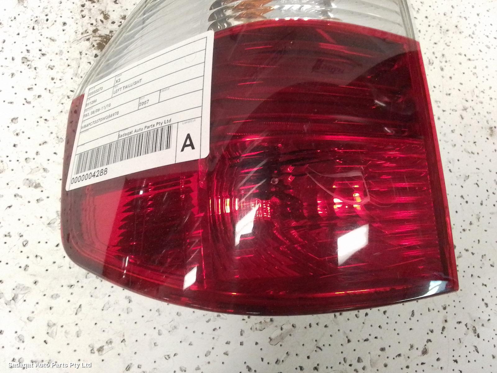 Bmw X3 Left Taillight